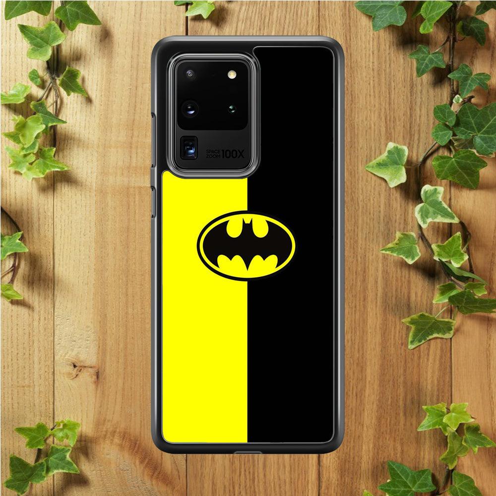 Batman 004 Samsung Galaxy S20 Ultra Case-Rubber / White (2D Case)-Xtracase