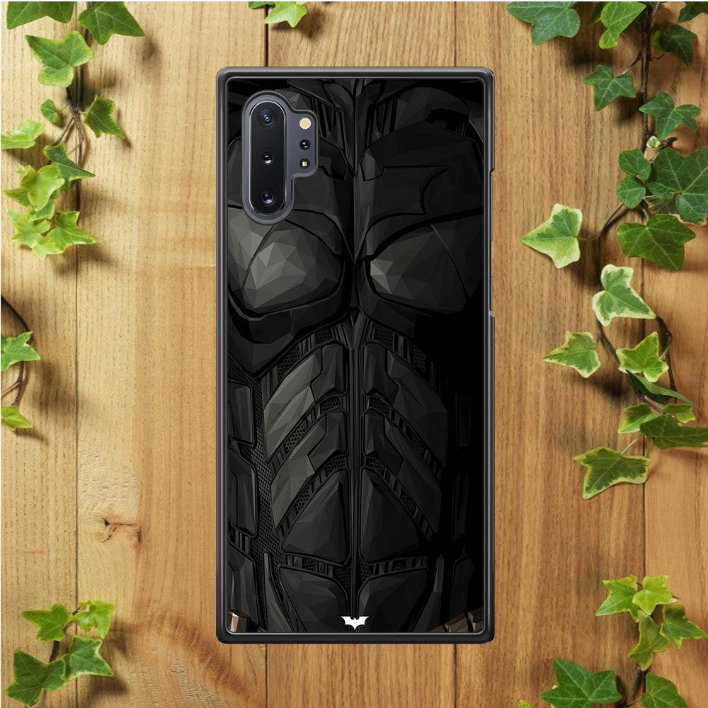 Batman Costume Suit Samsung Galaxy Note 10 Plus Case-Rubber / Black (2D Case)-Xtracase