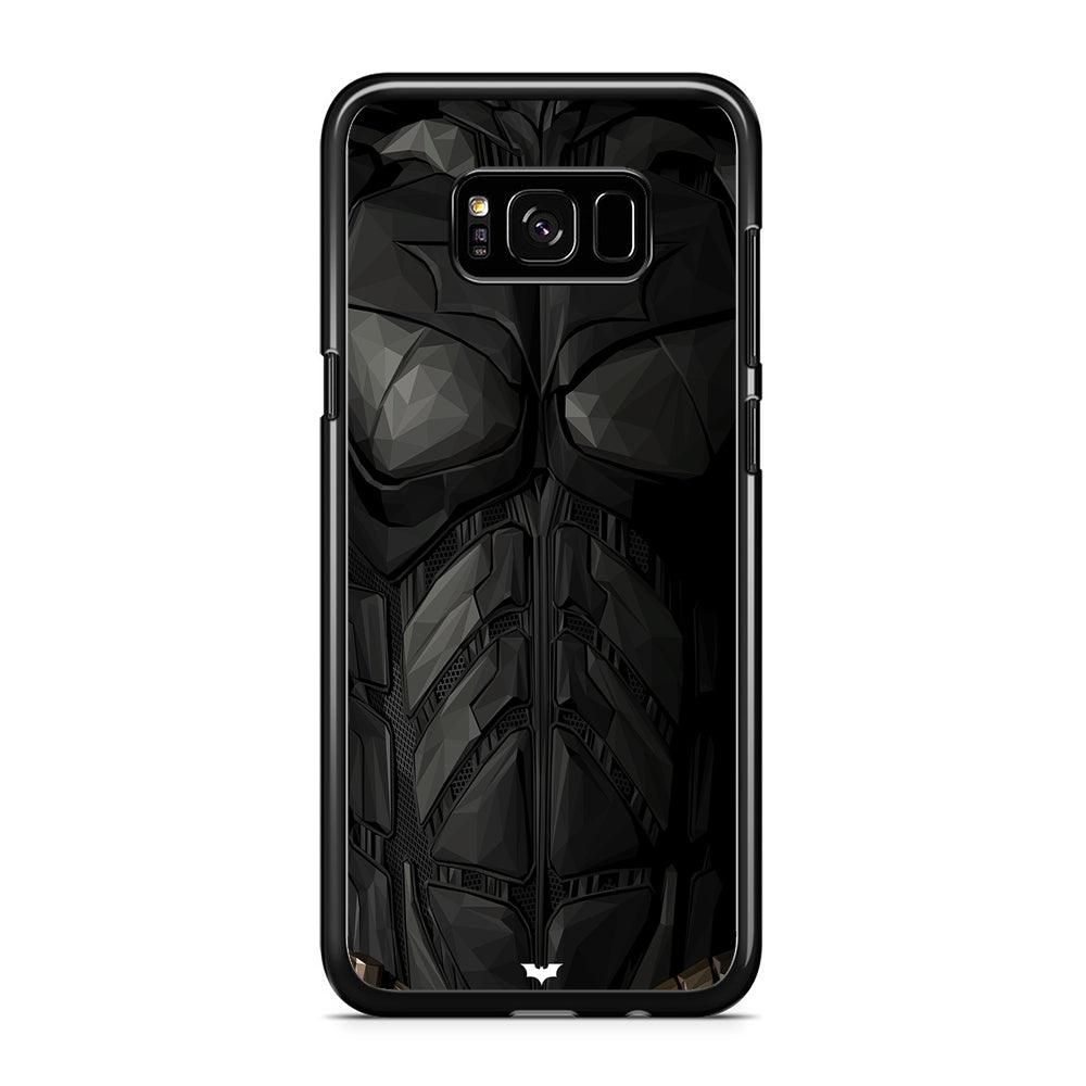 Batman Costume Suit Samsung Galaxy S8 Case-Rubber / Black (2D Case)-Xtracase
