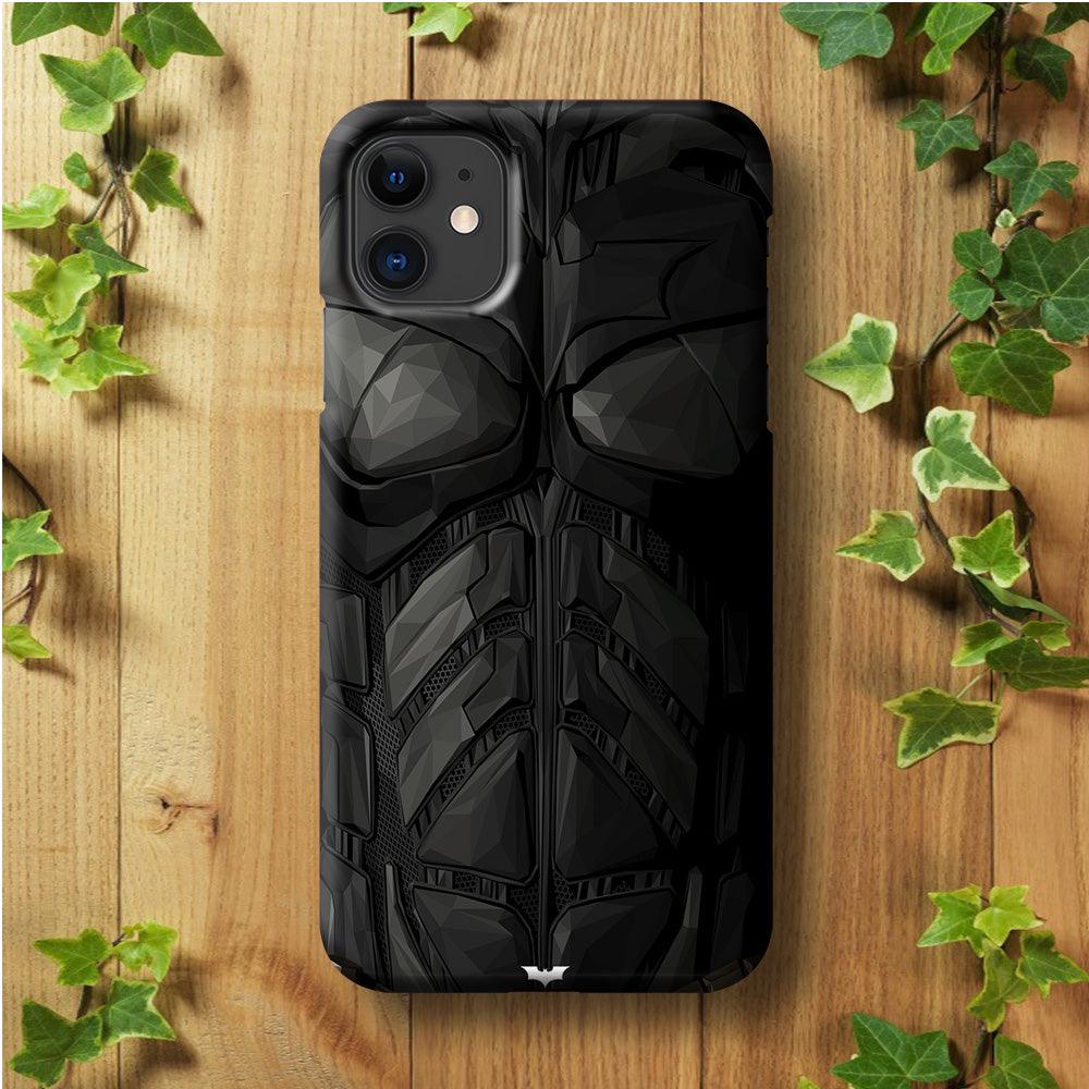 Batman Costume Suit iPhone 11 Case-Plastic / Full Wrap (3D Case)-Xtracase