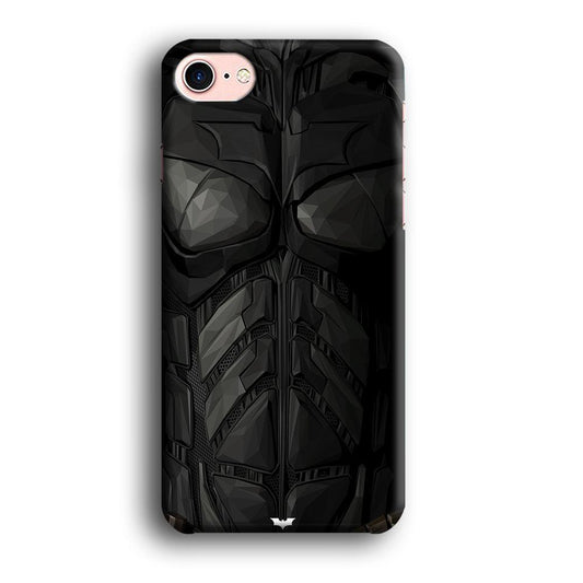 Batman Costume Suit iPhone 8 Case-Plastic / Full Wrap (3D Case)-Xtracase