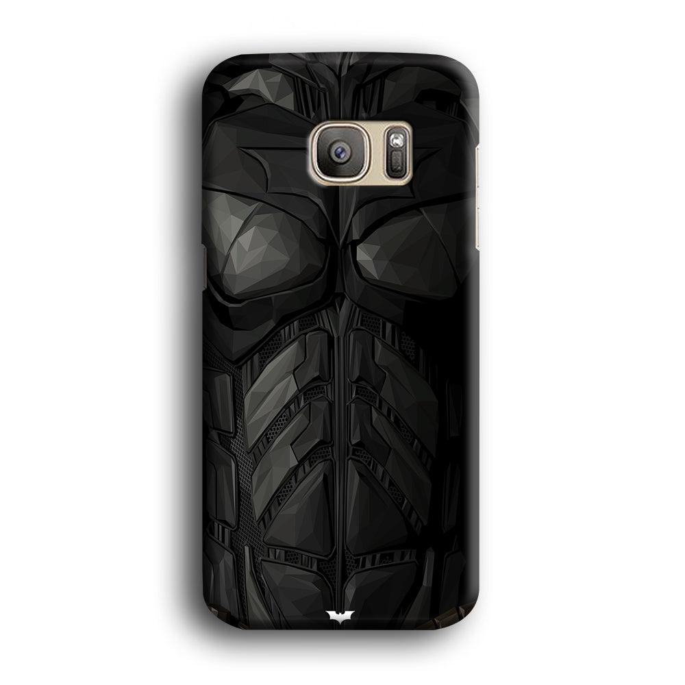 Batman Costume Suit Samsung Galaxy S7 Edge Case-Plastic / Full Wrap (3D Case)-Xtracase