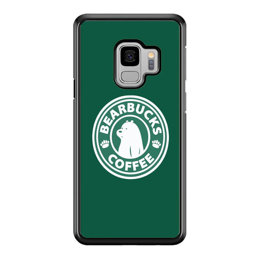 Bearbucks Coffee Samsung Galaxy S9 Case-Plastic / Full Wrap (3D Case)-Xtracase