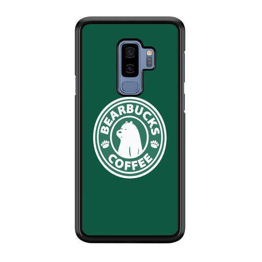 Bearbucks Coffee Samsung Galaxy S9 Plus Case-Plastic / Full Wrap (3D Case)-Xtracase