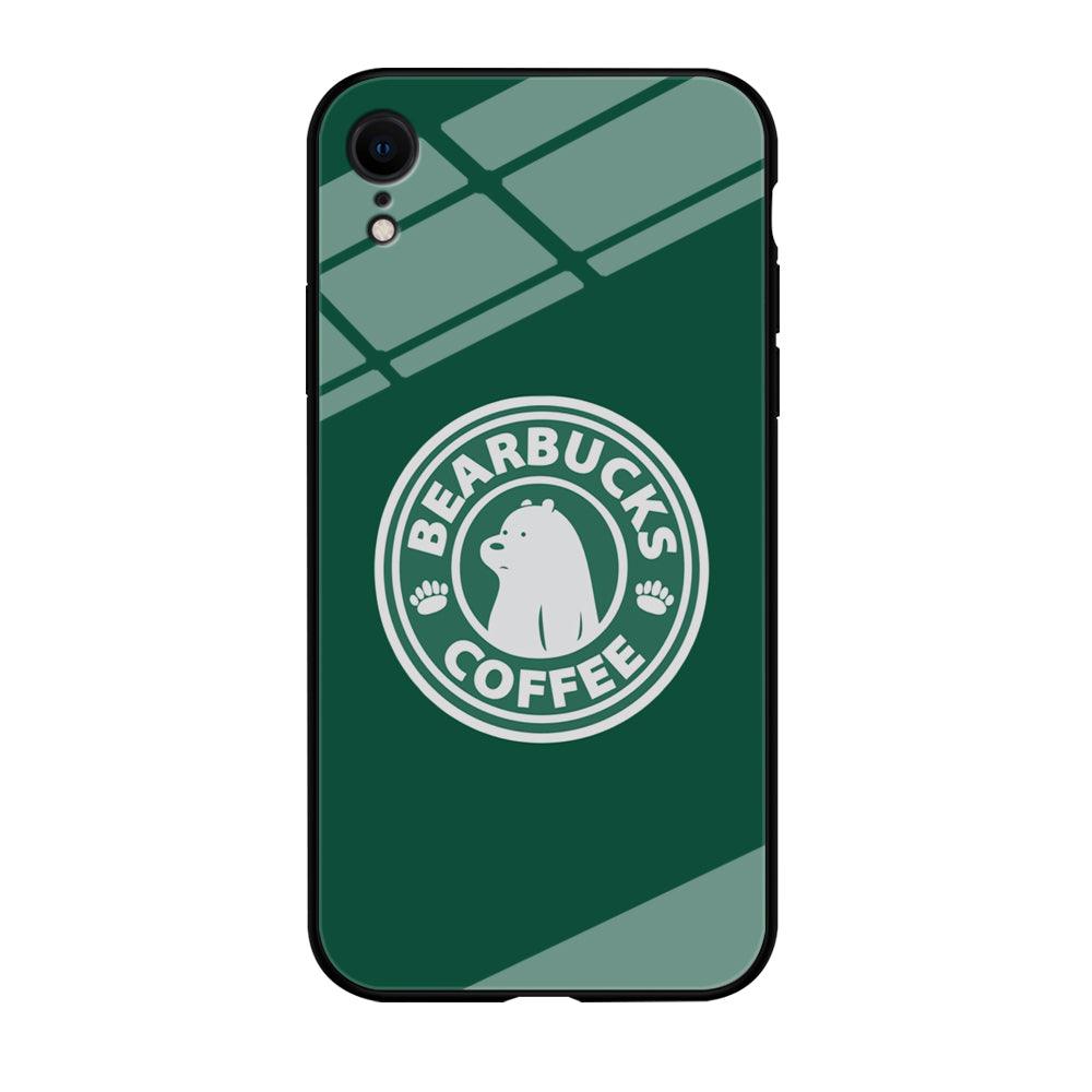 Bearbucks Coffee iPhone XR Case-Tempered Glass Cas-Xtracase