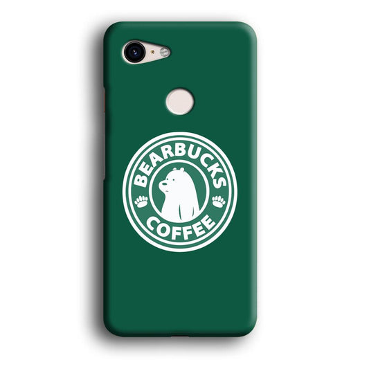 Bearbucks Coffee Google Pixel 3 3D Case-Xtracase