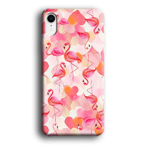 Beautiful Flamingo Art iPhone XR 3D Case