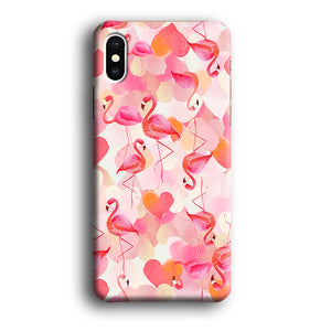 Beautiful Flamingo Art iPhone Xs Max 3D Case