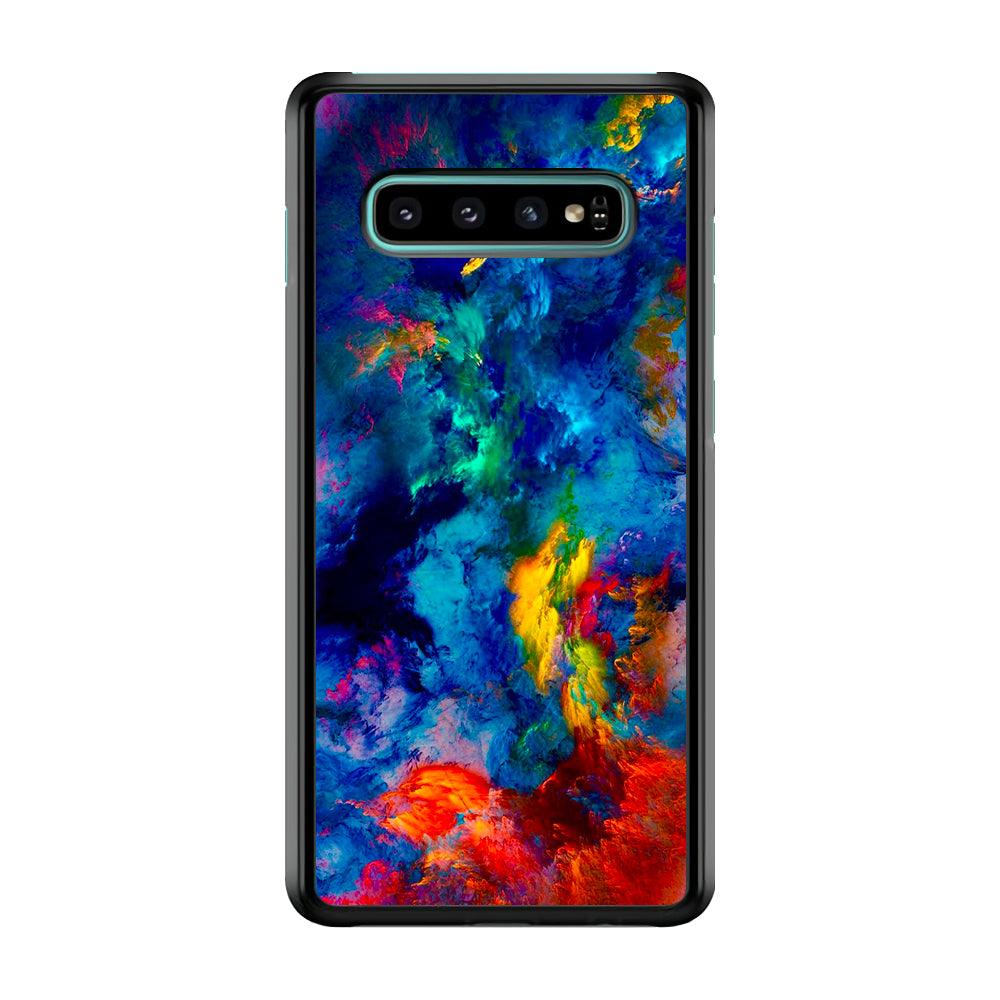 Beautiful Marble Colorful 001 Samsung Galaxy S10 Case-Plastic / Full Wrap (3D Case)-Xtracase