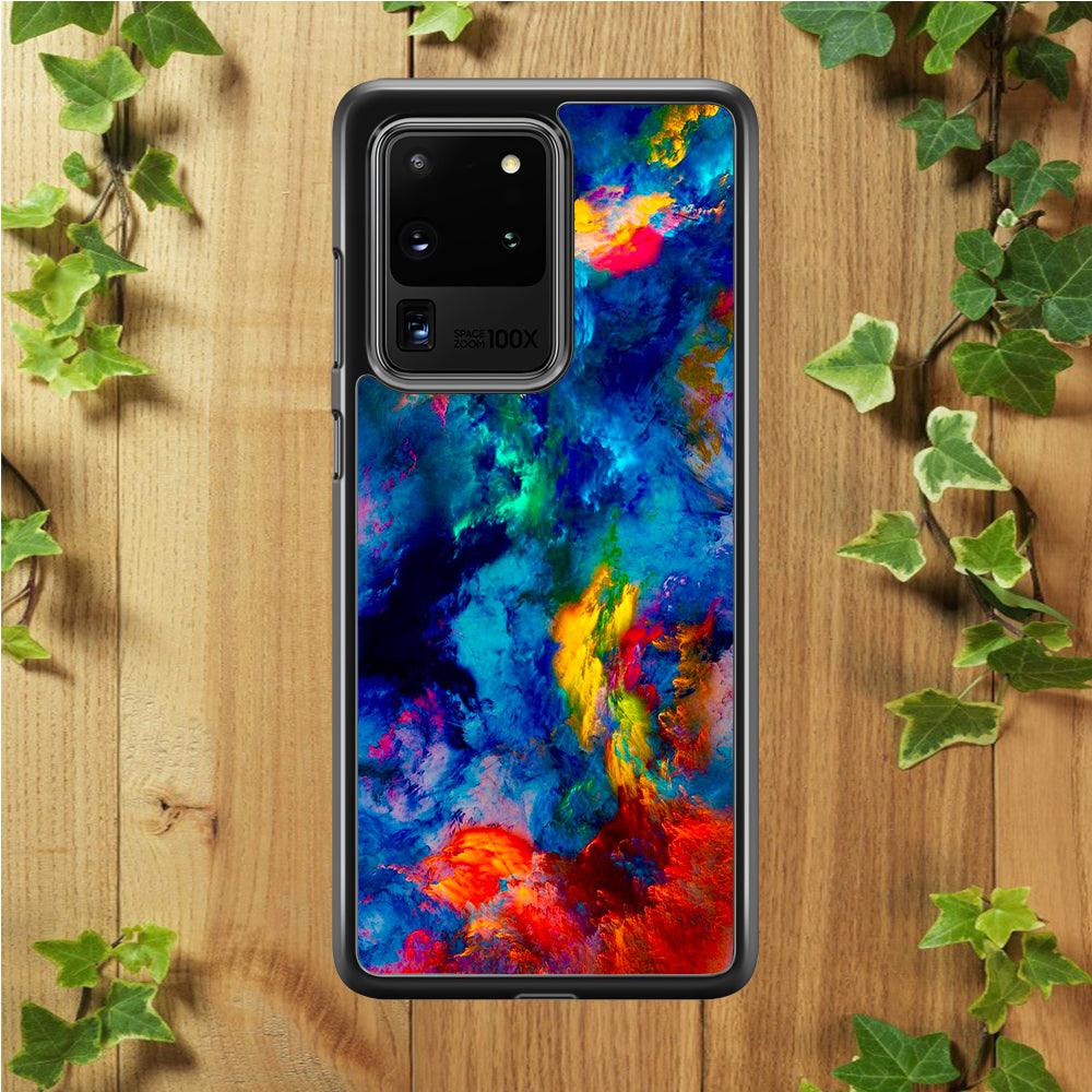 Beautiful Marble Colorful 001 Samsung Galaxy S20 Ultra Case-Plastic / Full Wrap (3D Case)-Xtracase