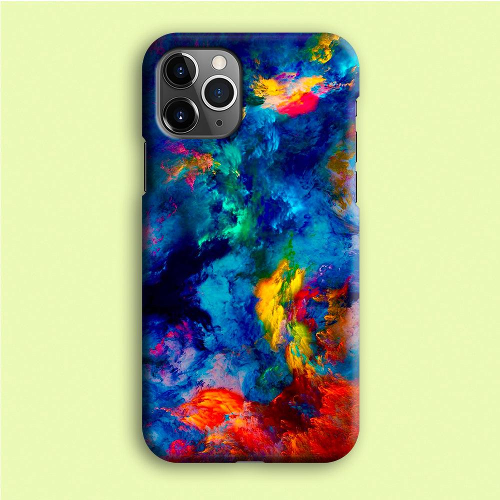 Beautiful Marble Colorful 001 iPhone 12 Pro Case-Plastic / Full Wrap (3D Case)-Xtracase