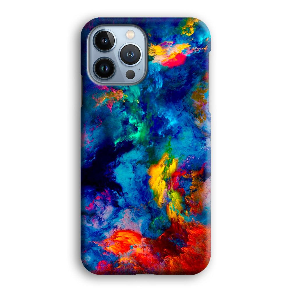 Beautiful Marble Colorful 001 iPhone 13 Pro Case-Rubber / White (2D Case)-Xtracase