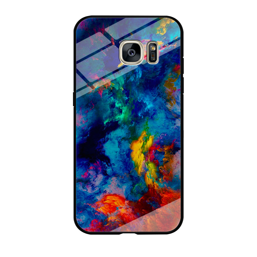 Beautiful Marble Colorful 001 Samsung Galaxy S7 Edge Case
