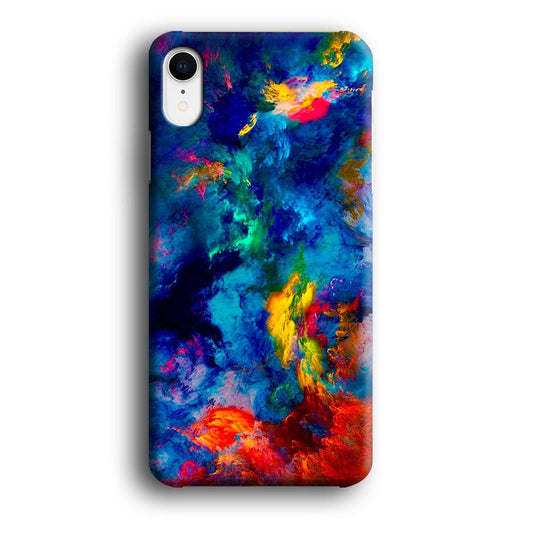 Beautiful Marble Colorful 001 iPhone XR Case-Plastic / Full Wrap (3D Case)-Xtracase
