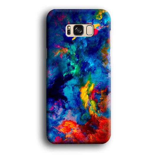Beautiful Marble Colorful 001 Samsung Galaxy S8 Case-Plastic / Full Wrap (3D Case)-Xtracase