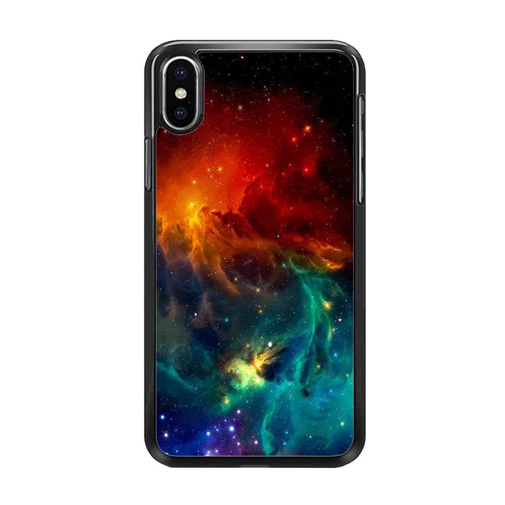 Beautiful Space Colorful 001 iPhone X Case