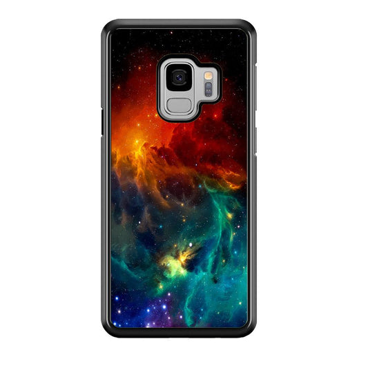 Beautiful Space Colorful 001 Samsung Galaxy S9 Case-Plastic / Full Wrap (3D Case)-Xtracase