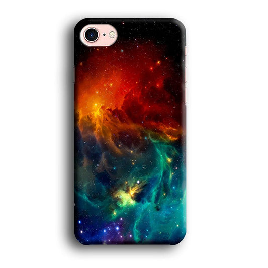 Beautiful Space Colorful 001 iPhone 8 Case-Plastic / Full Wrap (3D Case)-Xtracase