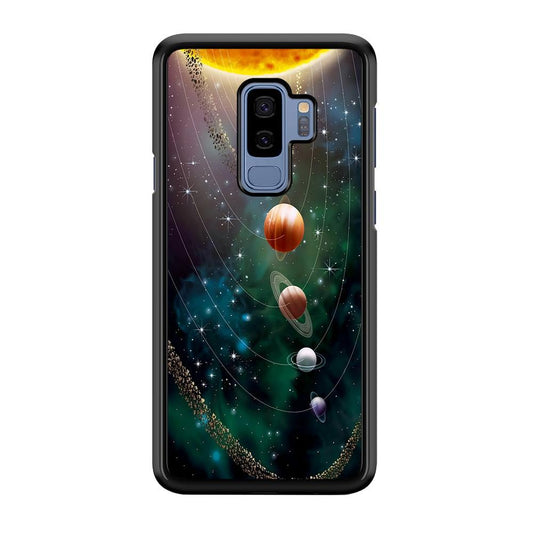 Beautiful Space Colorful 002 Samsung Galaxy S9 Plus Case-Plastic / Full Wrap (3D Case)-Xtracase