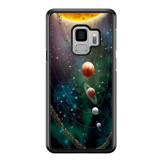 Beautiful Space Colorful 002 Samsung Galaxy S9 Case-Plastic / Full Wrap (3D Case)-Xtracase
