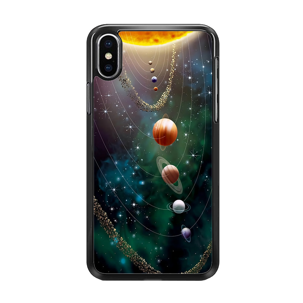 Beautiful Space Colorful 002 iPhone Xs Max Case