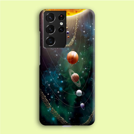 Beautiful Space Colorful 002 Samsung Galaxy S21 Ultra Case