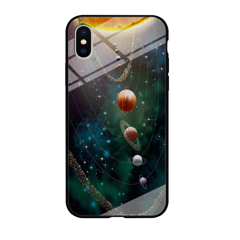 Beautiful Space Colorful 002 iPhone Xs Case