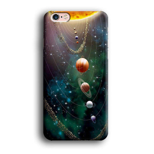 Beautiful Space Colorful 002 iPhone 6 | 6s Case-Plastic / Full Wrap (3D Case)-Xtracase