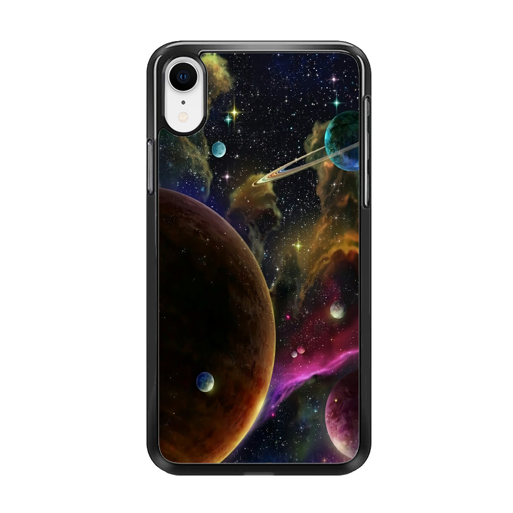 Beautiful Space Colorful 006 iPhone XR Case