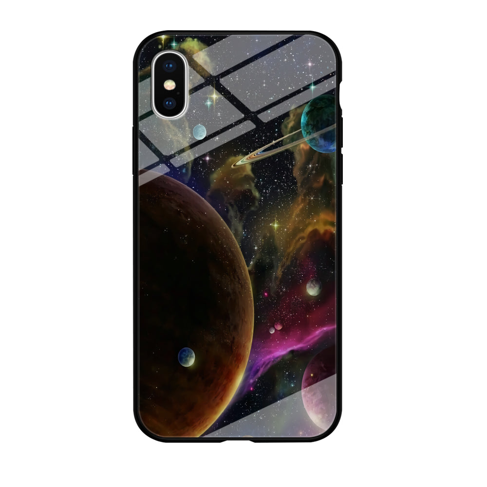 Beautiful Space Colorful 006 iPhone Xs Max Case