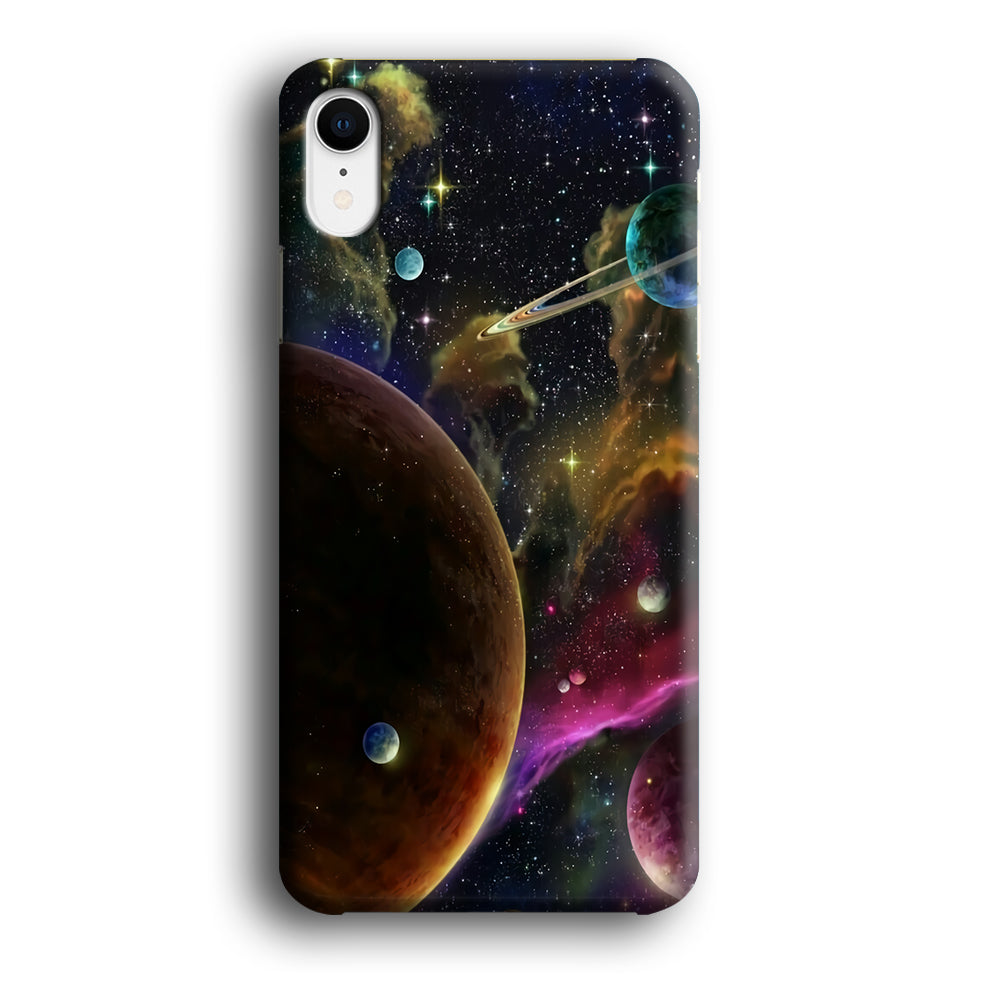 Beautiful Space Colorful 006 iPhone XR Case