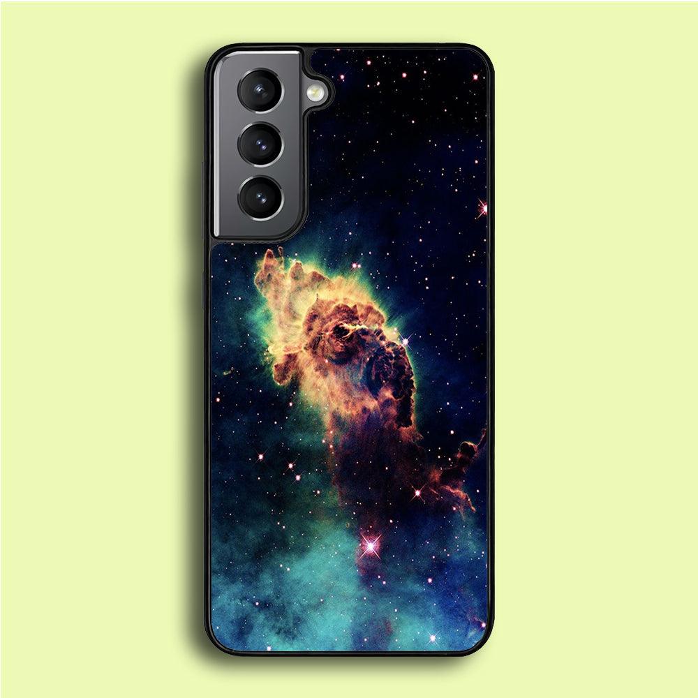 Beautiful Space Colorful 007 Samsung Galaxy A16 Case-Rubber / Black (2D Case)-Xtracase