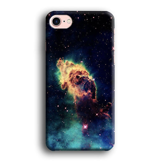Beautiful Space Colorful 007 iPhone 8 Case-Plastic / Full Wrap (3D Case)-Xtracase