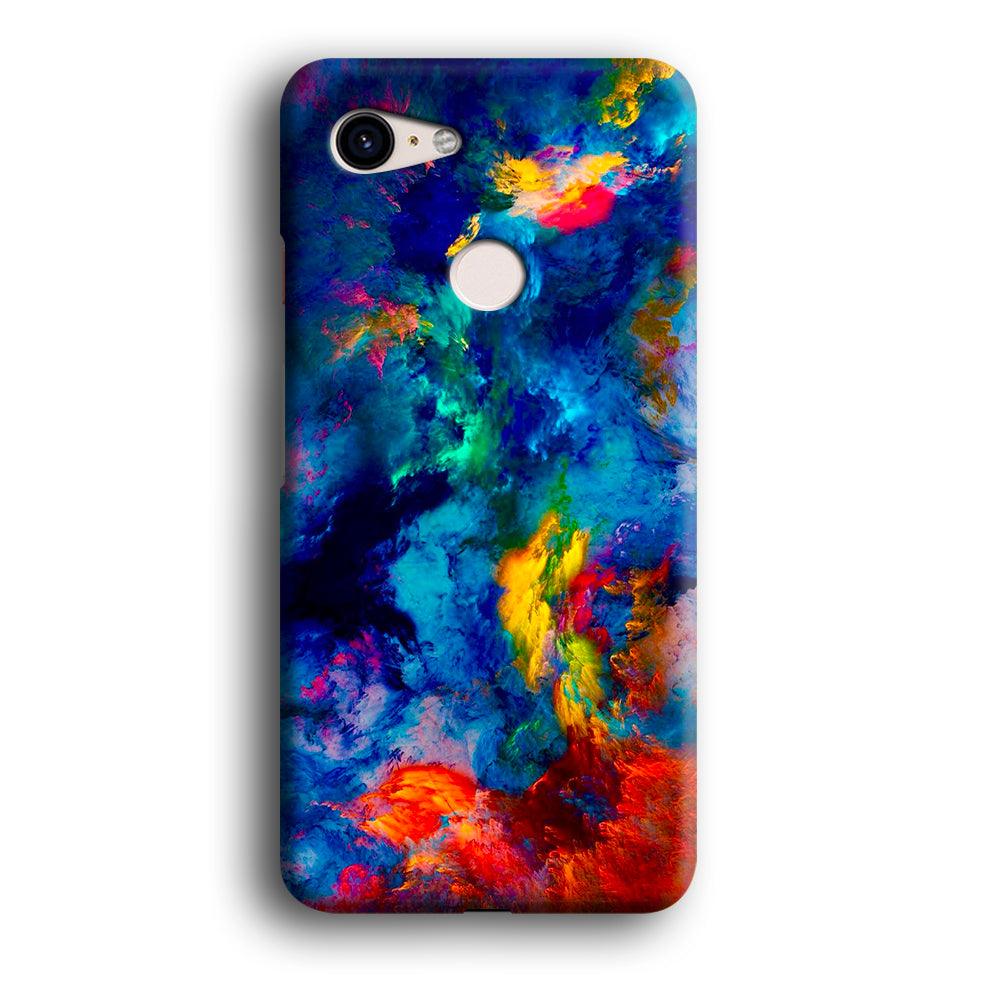 Beautiful Marble Colorful 001 Google Pixel 3 XL 3D Case-Xtracase