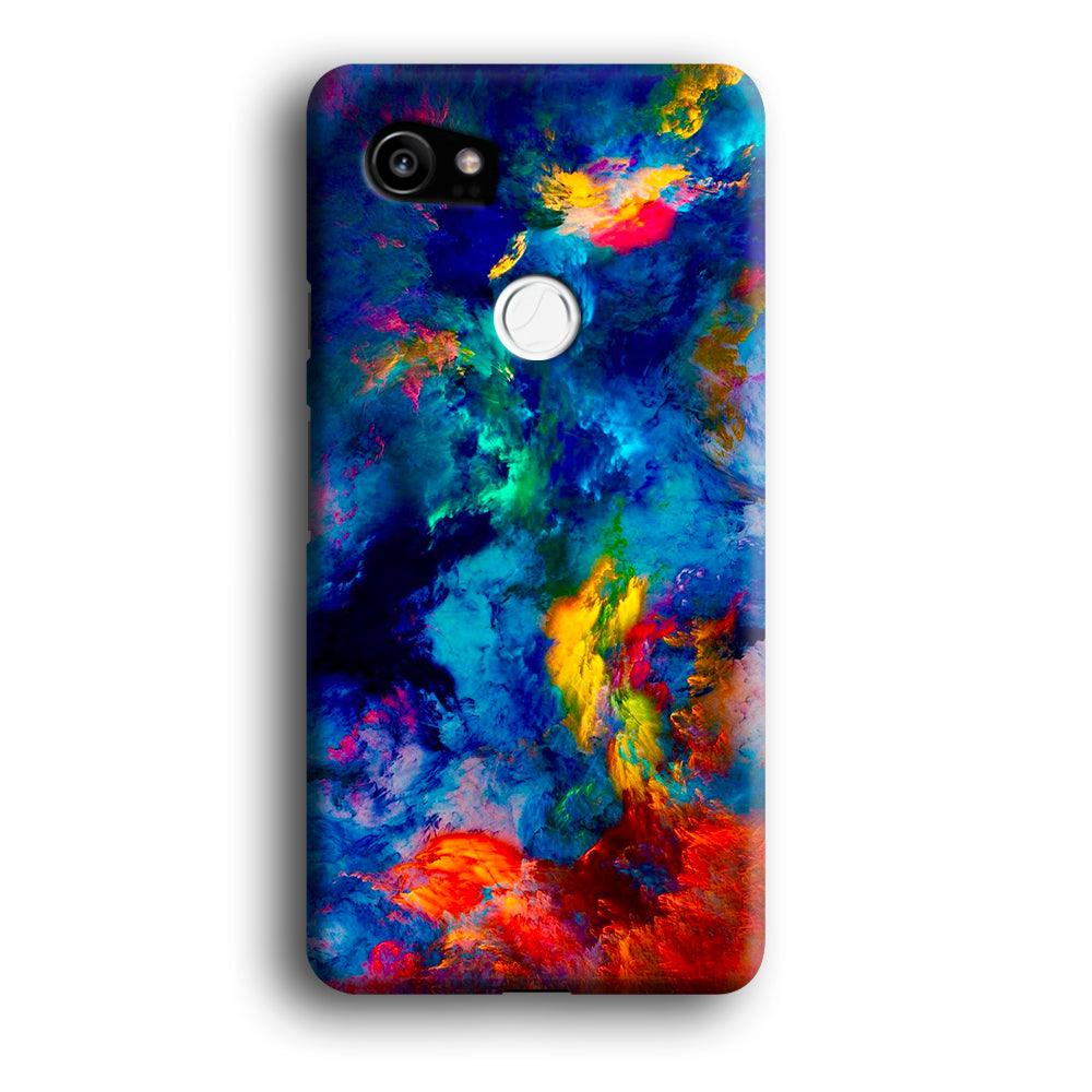Beautiful Marble Colorful 001 Google Pixel 2 XL 3D Case-Xtracase
