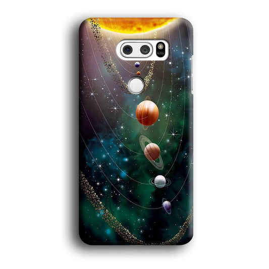 Beautiful Space Colorful 002 LG V30 3D Case-Xtracase