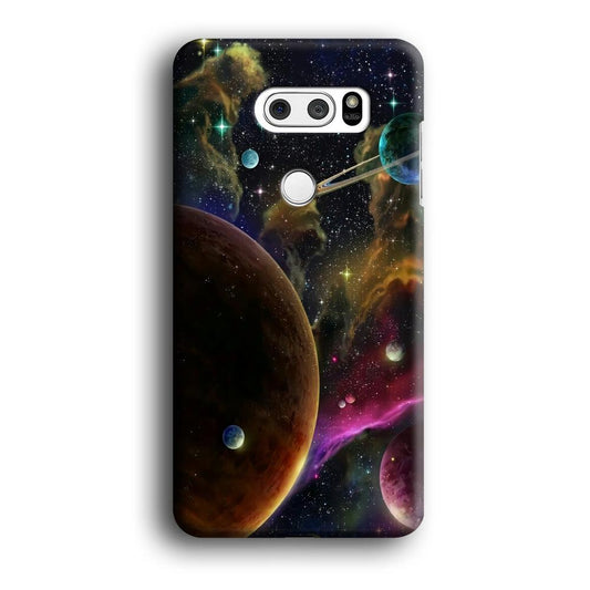 Beautiful Space Colorful 006 LG V30 3D Case-Xtracase