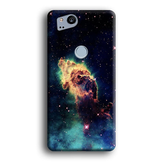 Beautiful Space Colorful 007 Google Pixel 2 3D Case-Xtracase