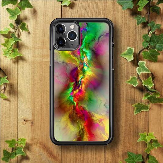Beautifull Gradation Color iPhone 11 Pro Case-Rubber / Black (2D Case)-Xtracase