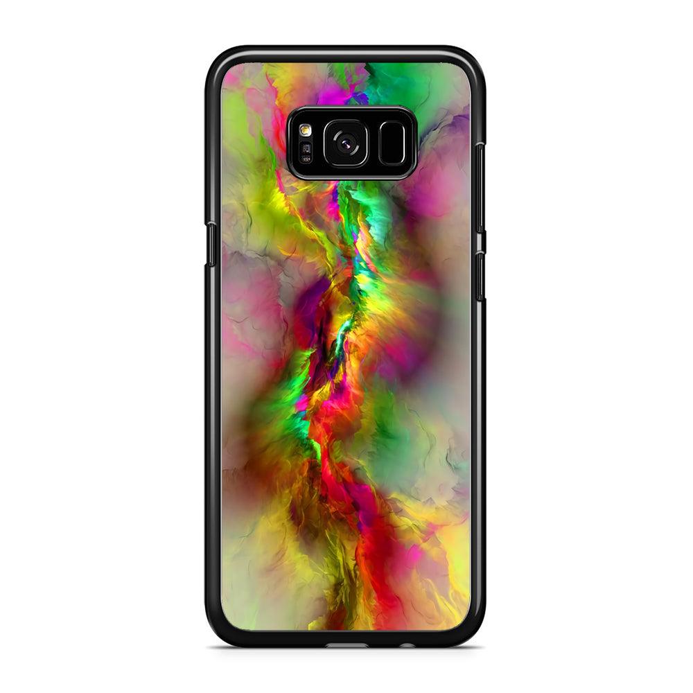 Beautifull Gradation Color Samsung Galaxy S8 Case-Rubber / Black (2D Case)-Xtracase