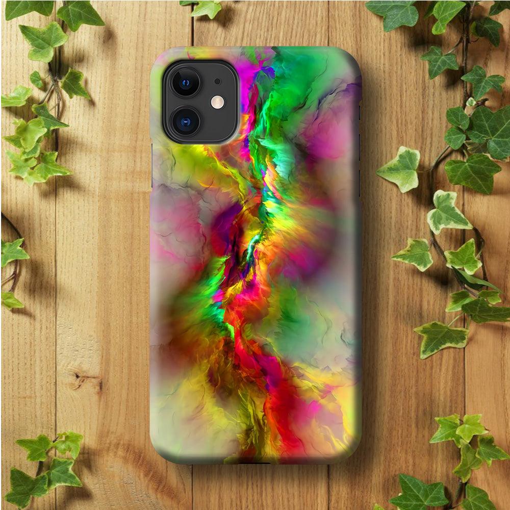 Beautifull Gradation Color iPhone 11 Case-Plastic / Full Wrap (3D Case)-Xtracase
