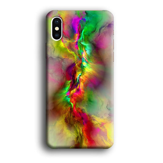 Beautifull Gradation Color iPhone Xs Case-Plastic / Full Wrap (3D Case)-Xtracase