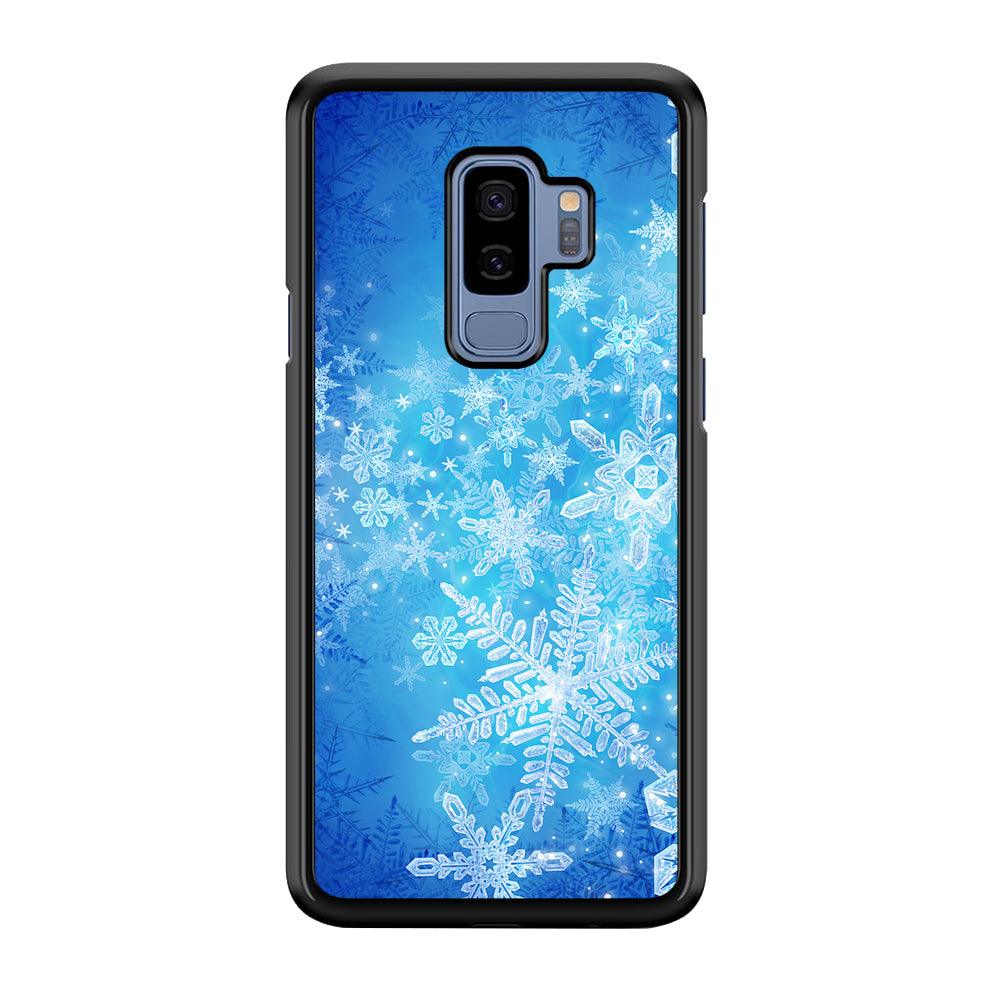 Beautifull Snow Pattern Samsung Galaxy S9 Plus Case-Plastic / Full Wrap (3D Case)-Xtracase