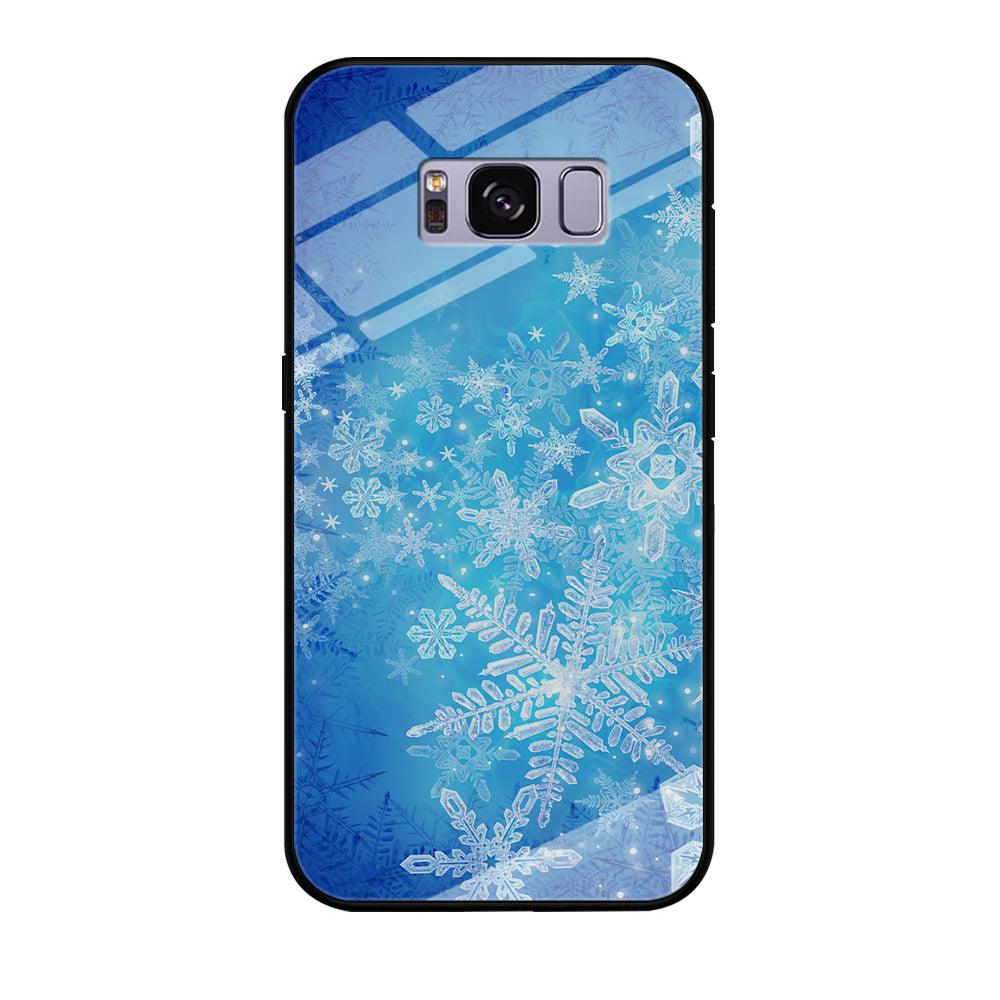 Beautifull Snow Pattern Samsung Galaxy S8 Case-Tempered Glass Case-Xtracase