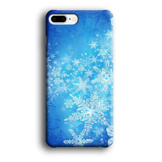 Beautifull Snow Pattern iPhone 7 Plus Case-Plastic / Full Wrap (3D Case)-Xtracase