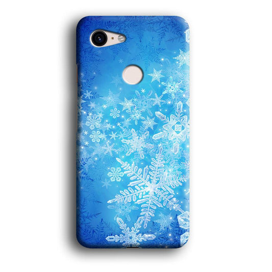 Beautifull Snow Pattern Google Pixel 3 3D Case-Xtracase