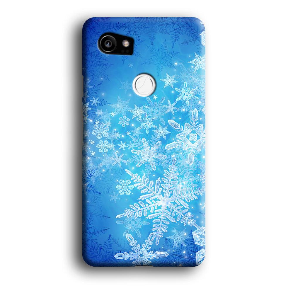 Beautifull Snow Pattern Google Pixel 2 XL 3D Case-Xtracase
