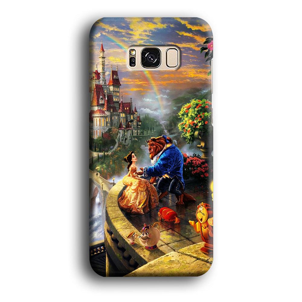 Beauty and The Beast Samsung Galaxy S8 Case-Plastic / Full Wrap (3D Case)-Xtracase