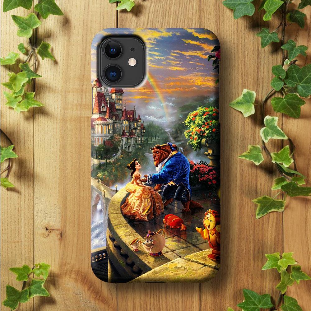 Beauty and The Beast iPhone 11 Case-Plastic / Full Wrap (3D Case)-Xtracase