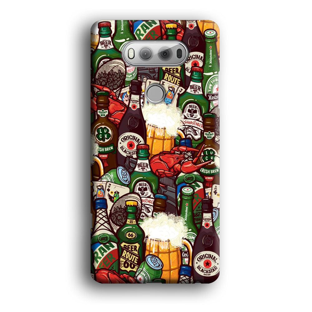 Beer Bottle Art LG V20 3D Case-Xtracase